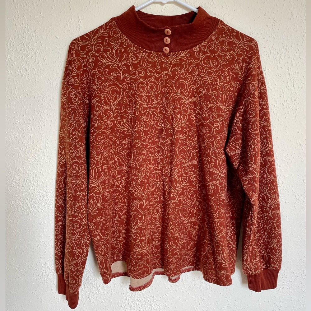 Fire Islander Vintage Sweater